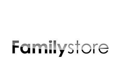 Logo FamilyStore FamilyStore is een winkel uit Genk en heeft een website ontworpen door Udesite.