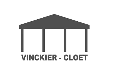 Logo Vinckier-Cloet Vinckier - Cloet is een algemene bouwonderneming uit Roeselare en heeft een website ontworpen door Udesite.